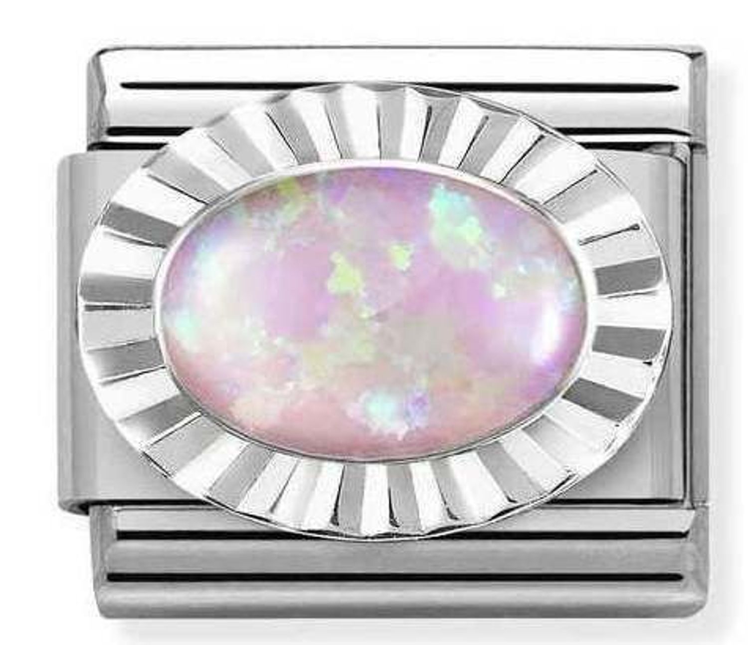 Nomination Link 925 zawieszka srebro 'Różowy opal' 330507 38.jpg